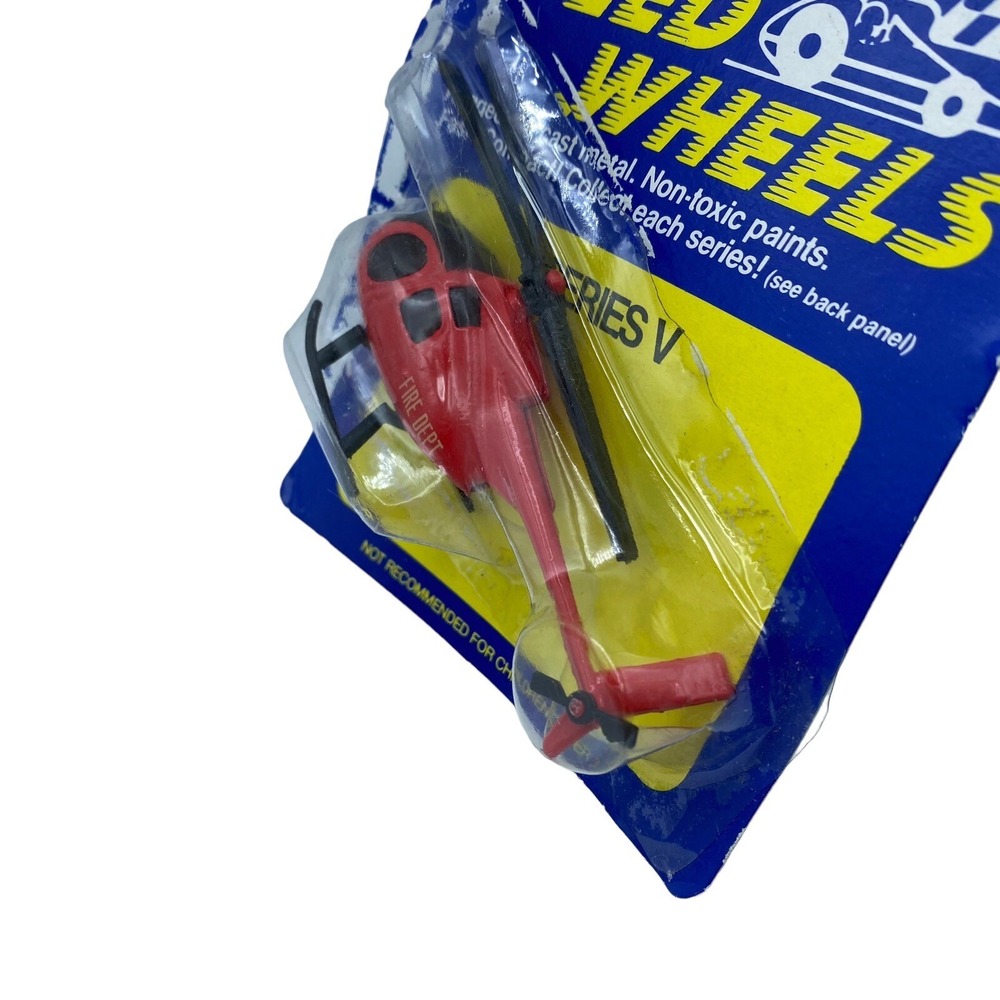 VTG Speed Wheels Toy Cars Lot of 3 Rare Helicopter - Series V - Diecast Toys NEW - Picture 6 of 10